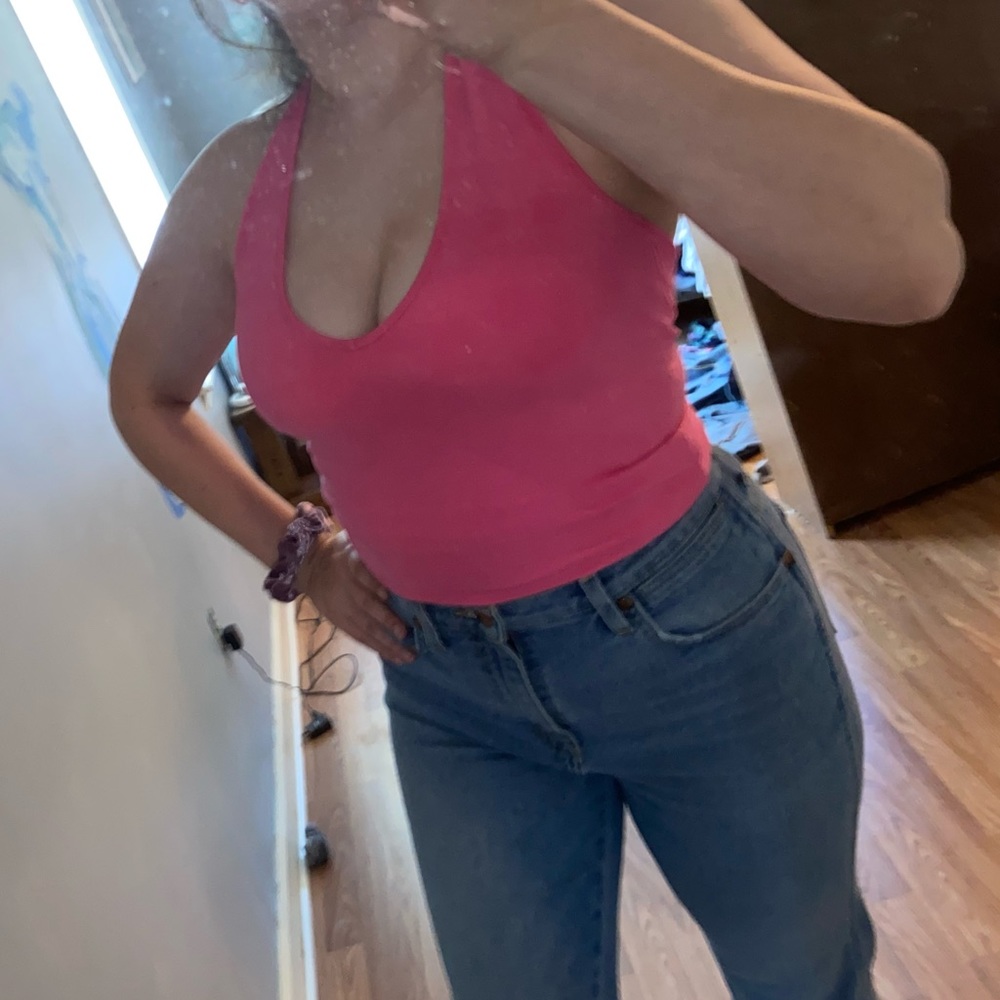 COPY - Adorable GAP bubblegum Pink Halter top